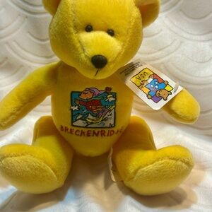 Yellow Plush Bear Toy
